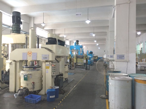 深圳硅膠貼雙面膠處理劑廠家車間 深圳硅膠貼雙面膠處理劑廠家車間